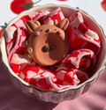 Coffee Bean Deer Worry Stone