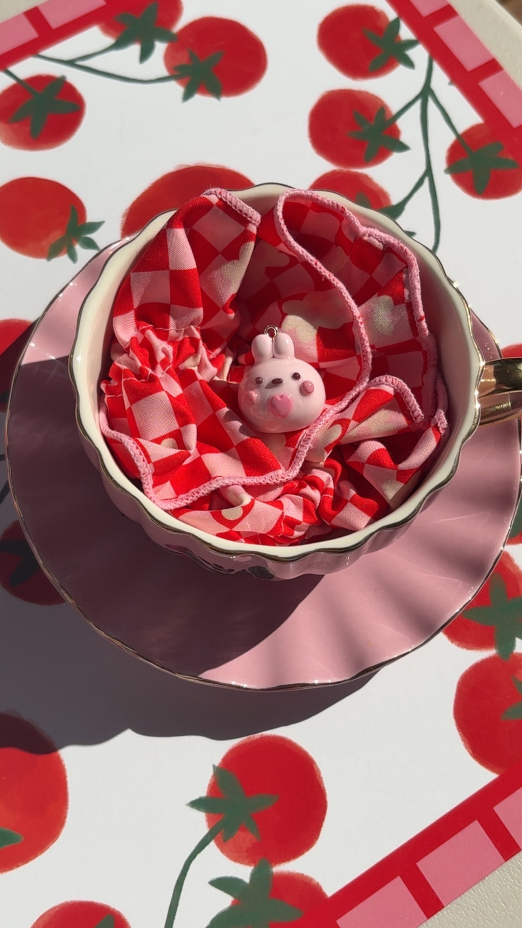 Bunny Patch Mini Charm