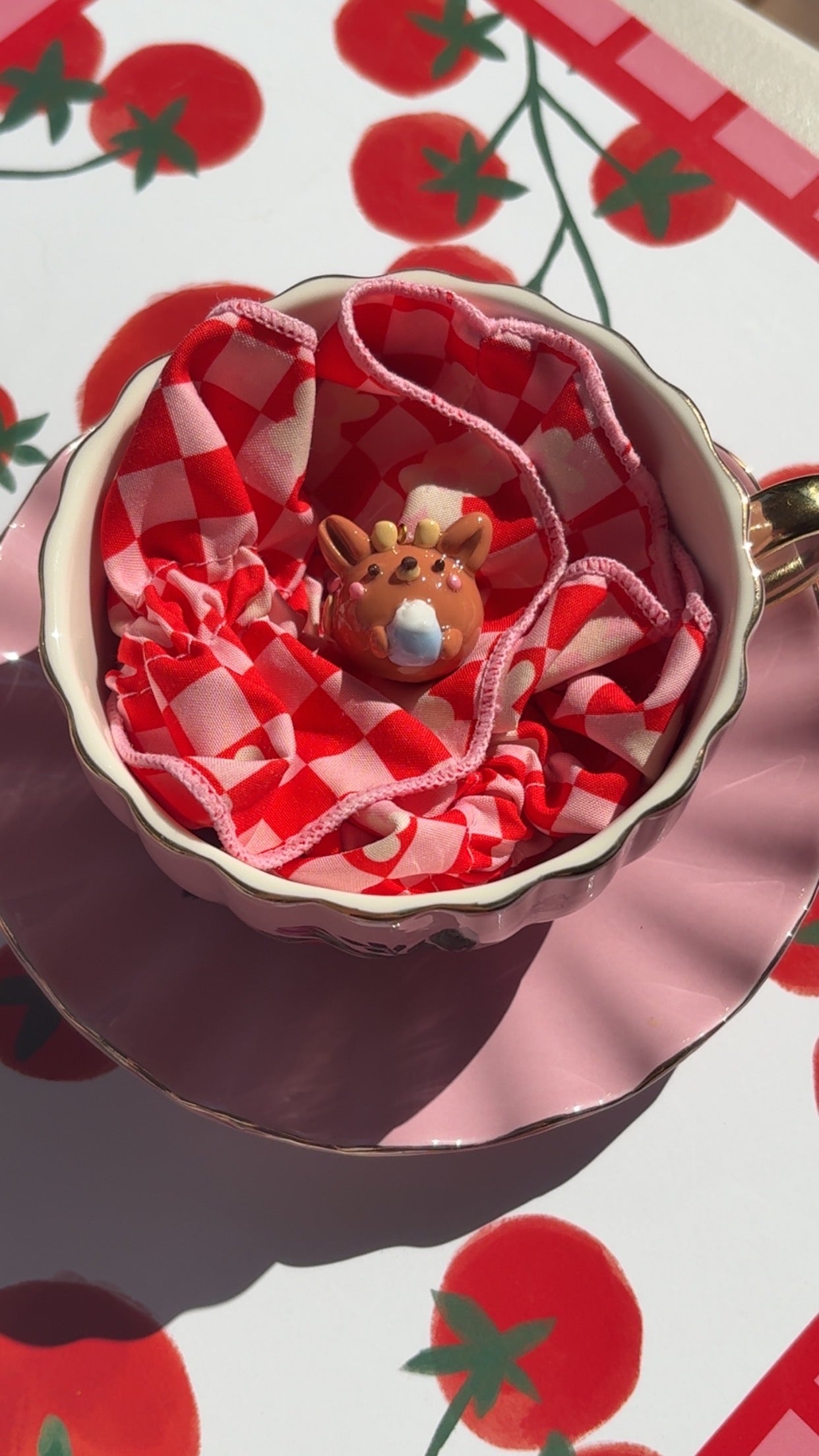 Mocha Deer Mini Charm