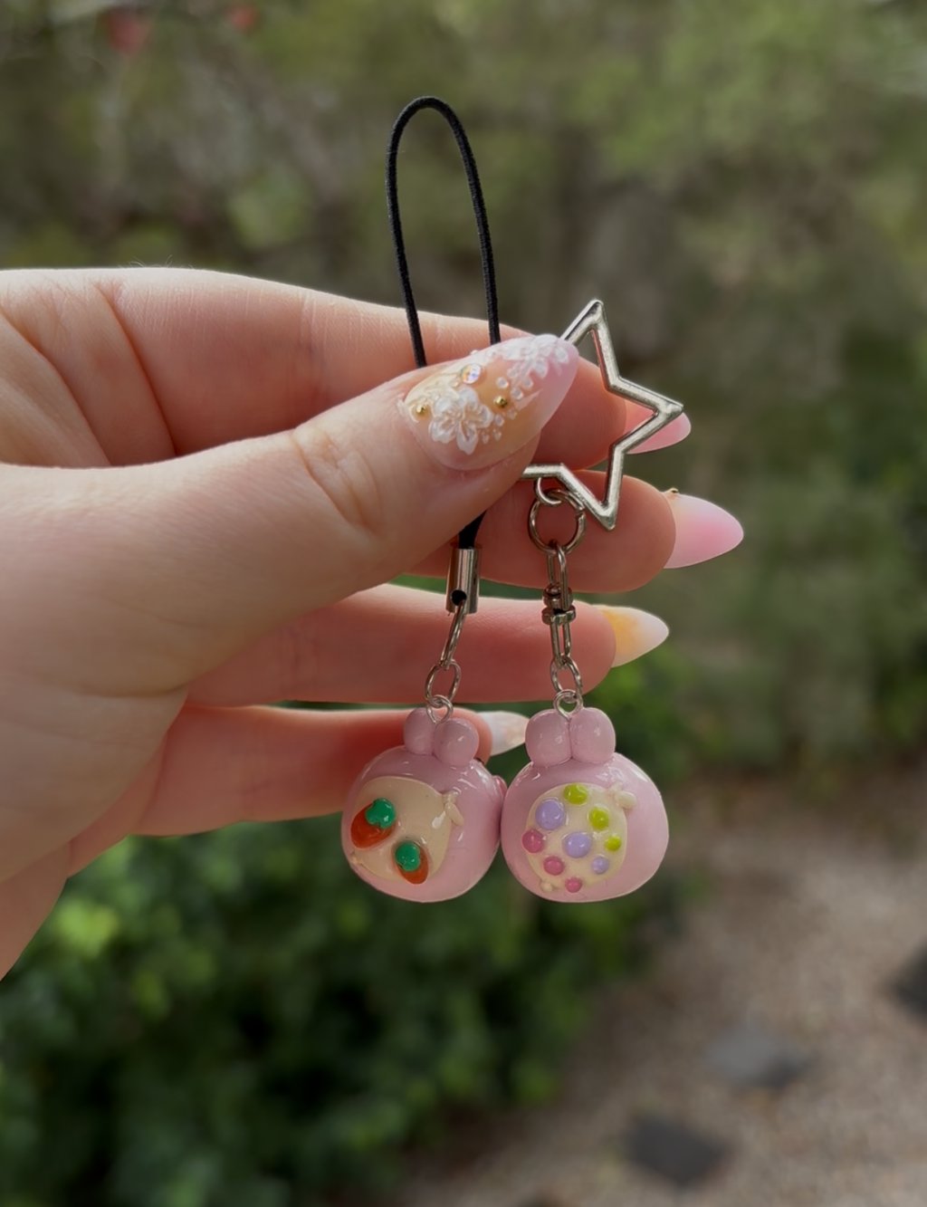 Bunny Patch Mini Charm
